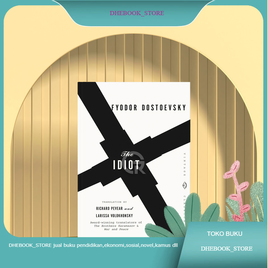 Buku The Idiot by Fyodor Dostoevsky Bahasa Indonesia