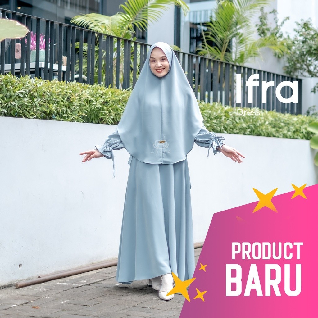 Arafa Hijab - Ifra Gamis Khimar Set