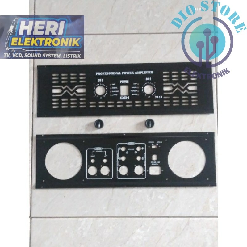 Plat Power Depan Belakang TD 1.8 Plus knop ca