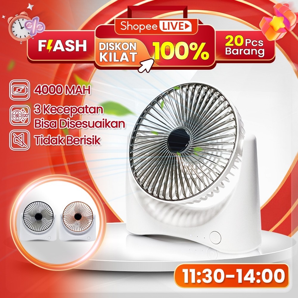 Kipas Angin Portable  Angin Kencang Low Watt