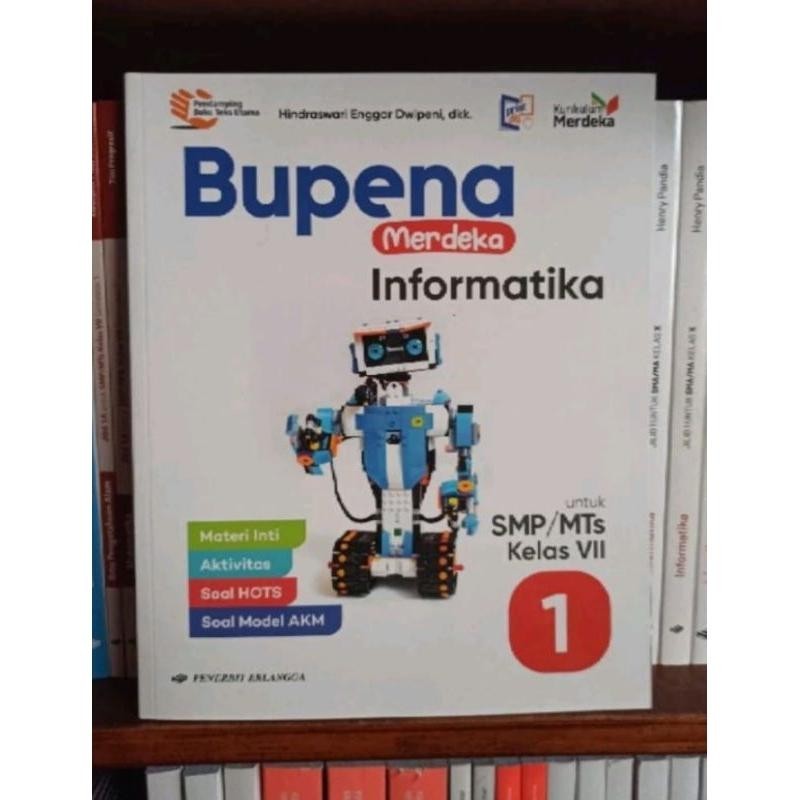 

Buku Bupena Merdeka Informatika untuk SMP/MTs kelas 7 VII Kurikulum merdeka