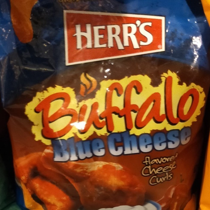 

Herr's Buffalo Blue cheese 7oz curl snack ciki