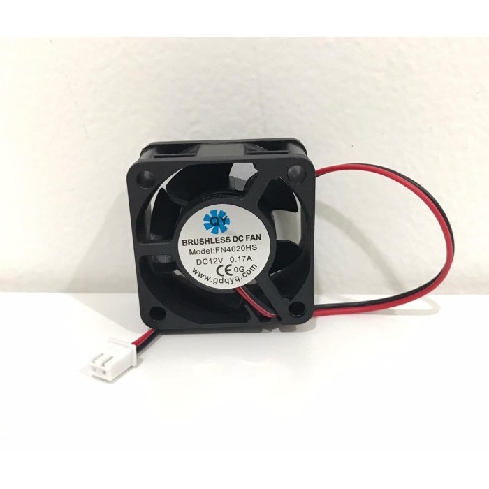 KG Fan DC 12V 4x4 cm / Kipas DC 12V tebal 2 cm - 12V 4cm