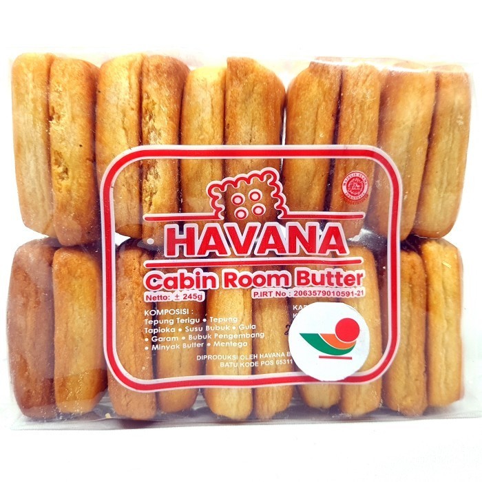 

HAVANA GABIN TRADITIONAL 245gr | KUE KERING CABIN KABIN TEBAL KOTAK