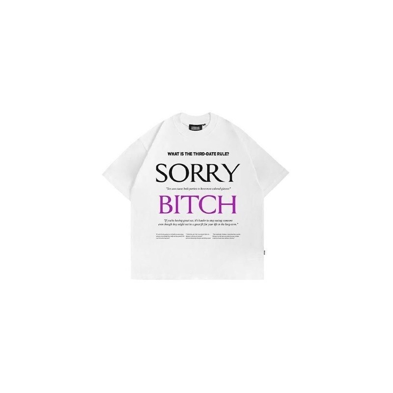 【NEW】 SCUM | TSHIRT | SORRYNOTSORY.BI+CH