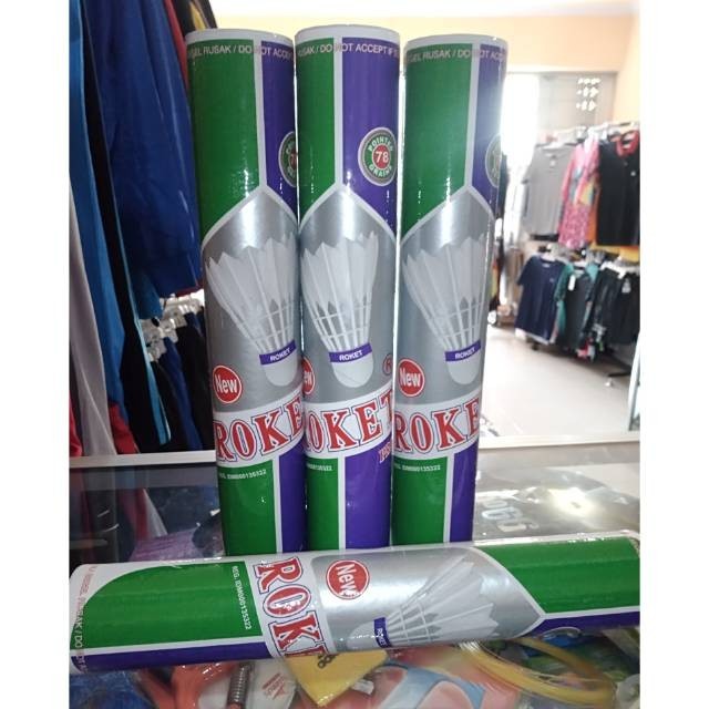 nx64rd Shuttlecock badminton roket ungu  kok bulutangkis roket ungu