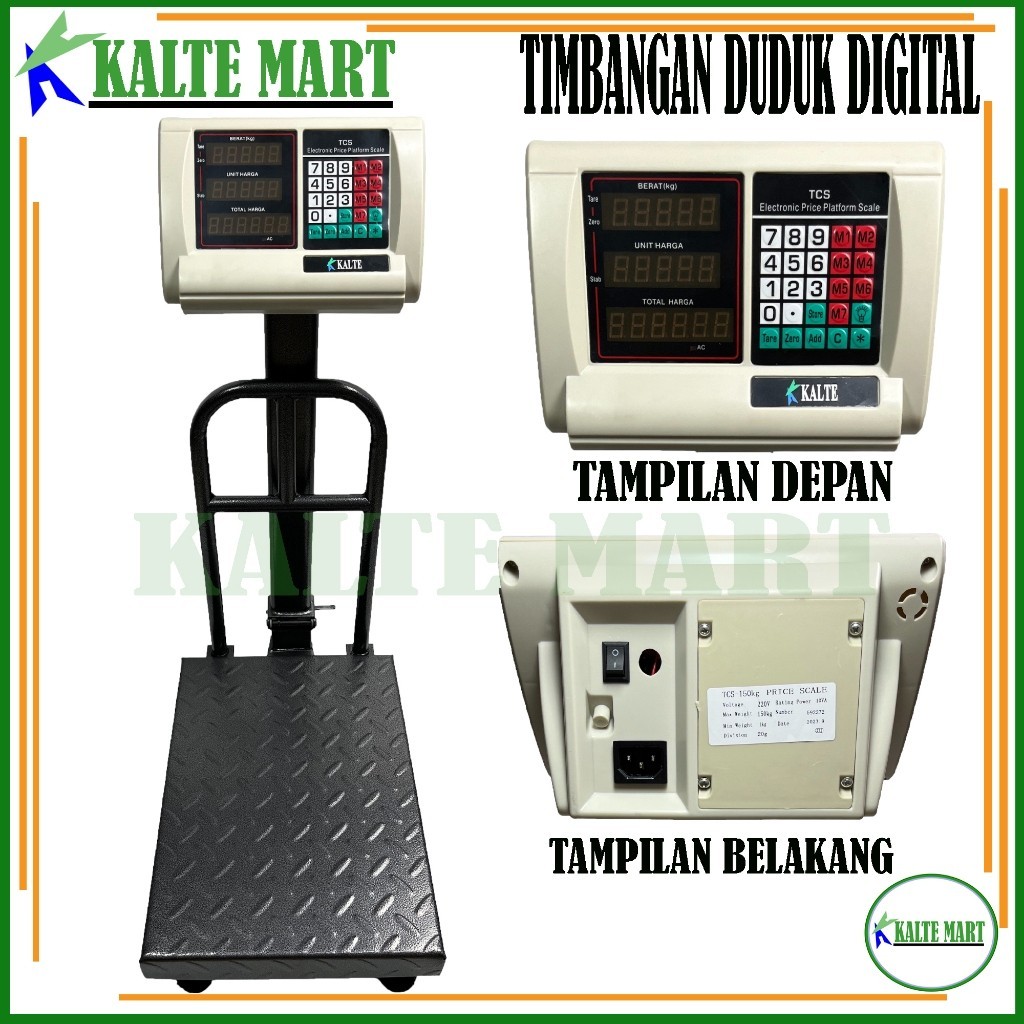 Timbangan Duduk Digital 150Kg Timbangan Barang 150kg