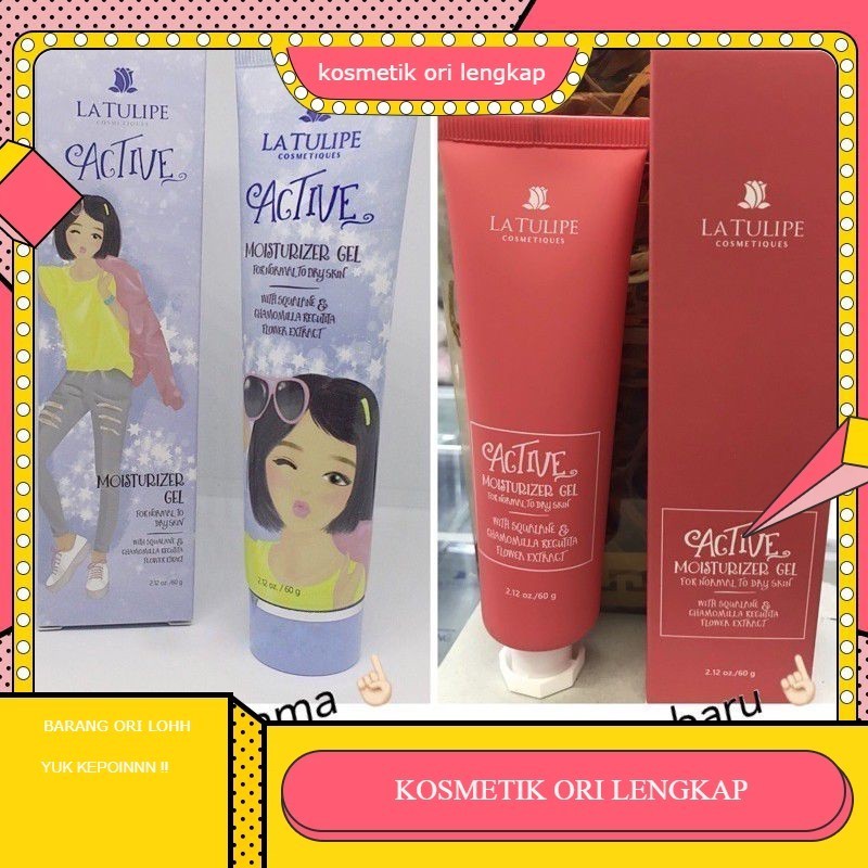 LA TULIPE MOISTURIZER GEL | PELEMBAB WAJAH LA TULIPE  