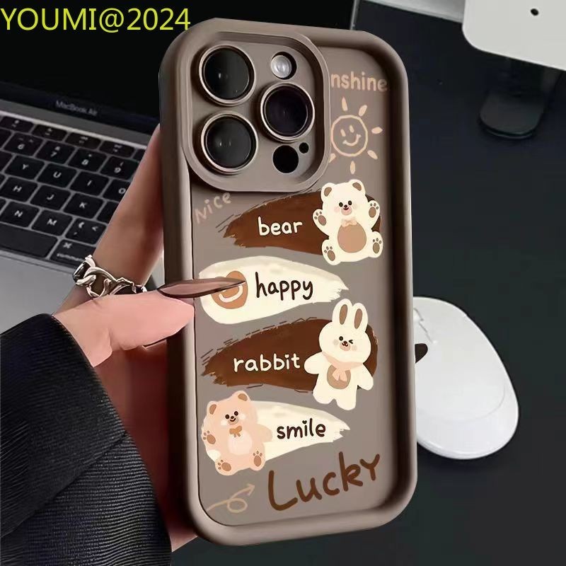 Cute cartoon sunshine bear  suitable for Infinix Hot 9 10 11 10 Lite 30i 20S 12 play phone case Smar