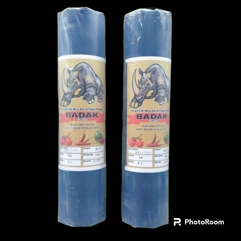 Plastik Mulsa Hitam Perak Ukuran Lebar 120cm x panjang 140 meter