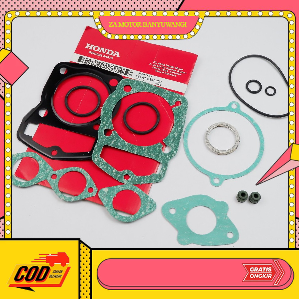 Paking Blok Seher Mega Pro Lama Ori / Top set packing sepeda motor honda mega pro dan tiger KEH