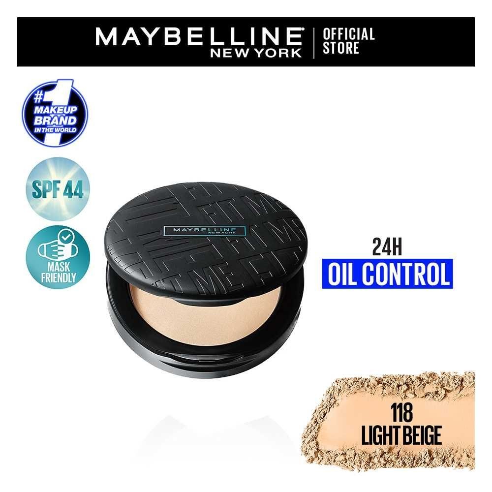 MAYBELLINE FIT ME MATTE & PORELESS COMPACT POWDER 118