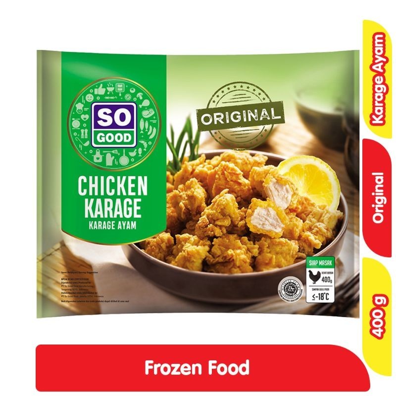 

SO GOOD Chicken Karage Original 400 g