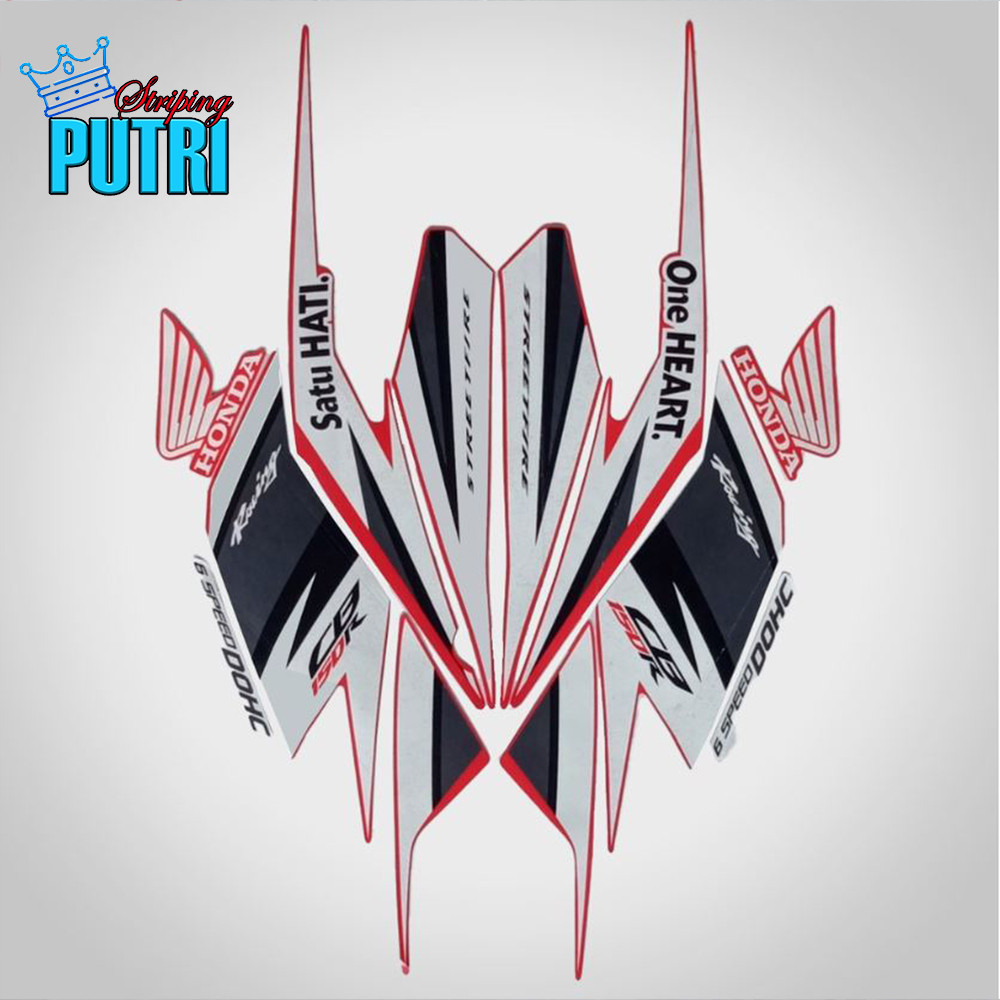 Stiker Striping Honda CB 150R 2018 - List Stiker Standar CB 150R 2018 - Striping Standar CB 150R 201