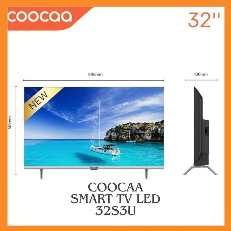 Coocaa SMART TV LED 32S3U 32 Inch / 32" Digital Smart LED TV