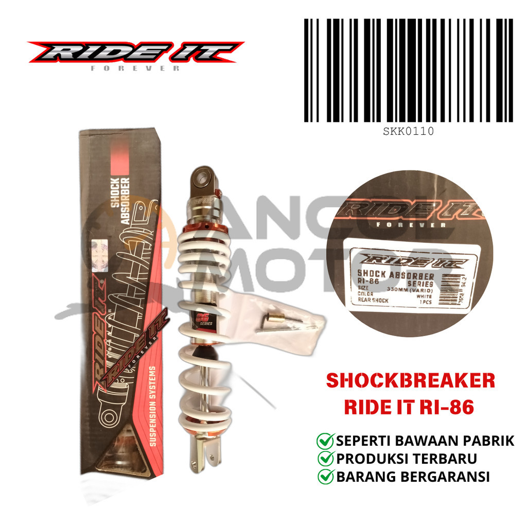 RIDE IT SHOCKBREAKER VARIO Z SERIES RI 86 WHITE