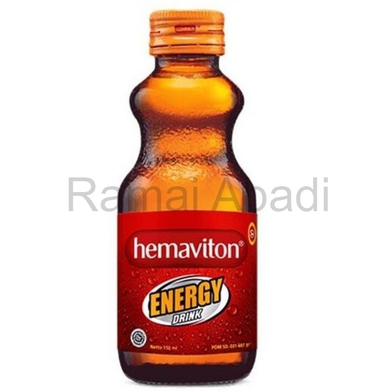 

HEMAVITON ENERGY DRINK BOTOL 150ML @1PCS | MINUMAN ENERGI