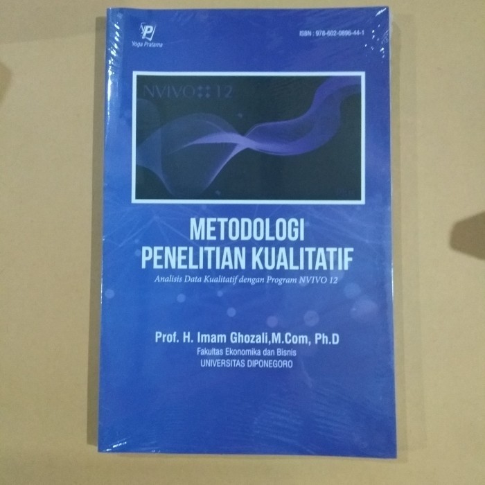 Buku metodologi penelitian kualitatif analisis data kualitatif NVIVO12