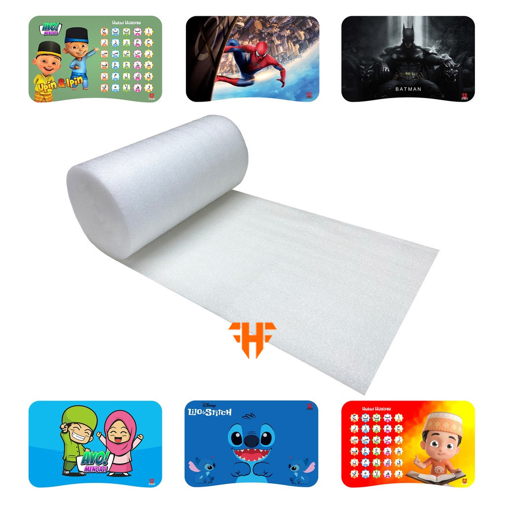 

Packing Tambahan / PE Foam / Bubble Wrap