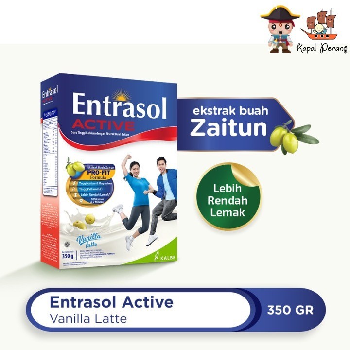 

ENTRASOL ACTIVE VANILLA LATTE 350 GRAM