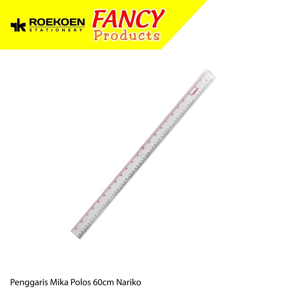 

Nariko Penggaris Plastik 60cm Polos