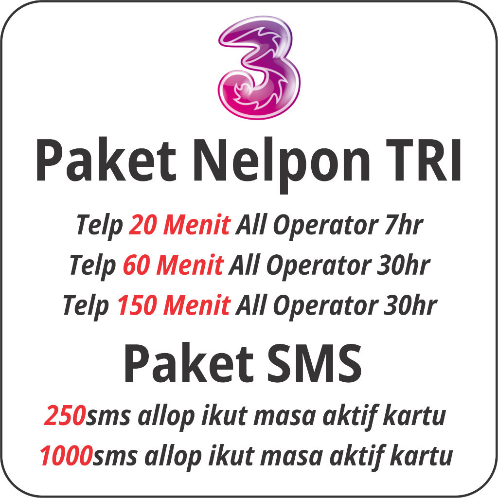 PAKET NELPON TRI