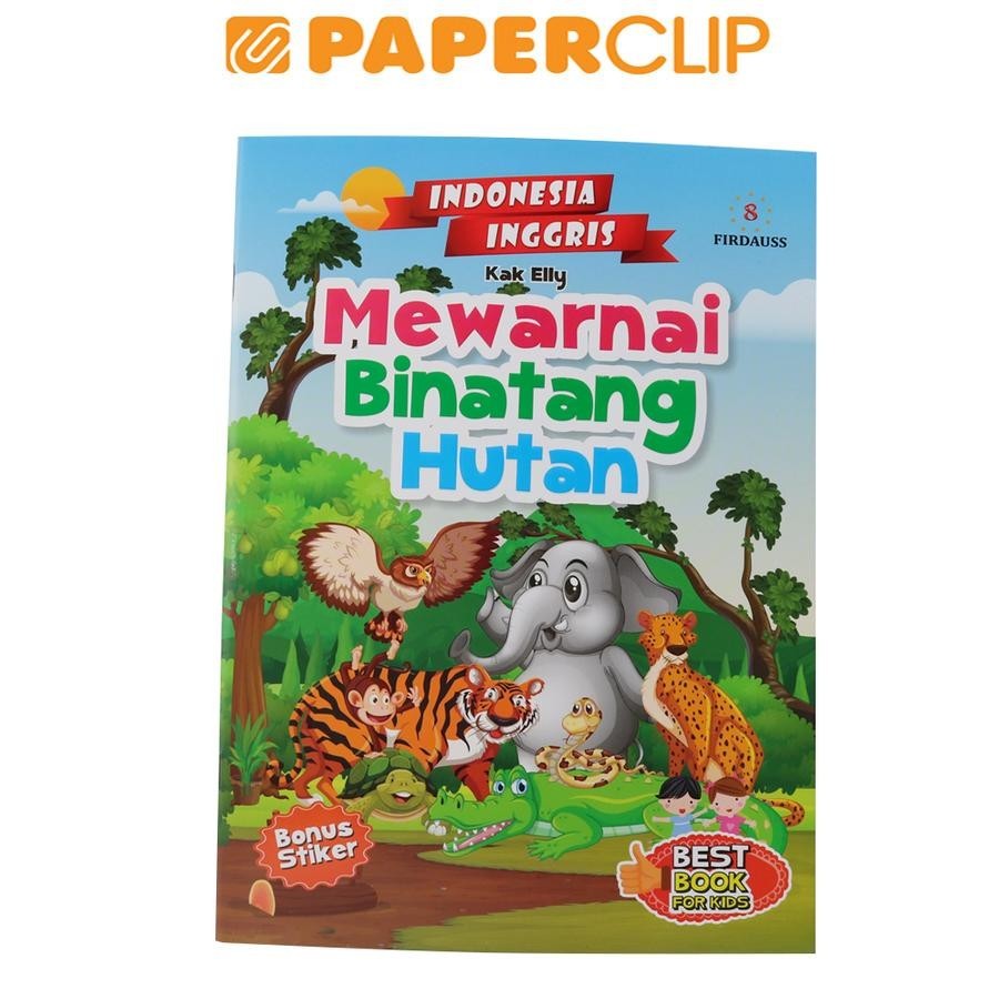 

BUKU MEWARNAI BINATANG HUTAN