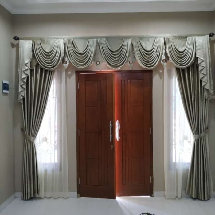 Gorden poni gelombang elegan dan mewah