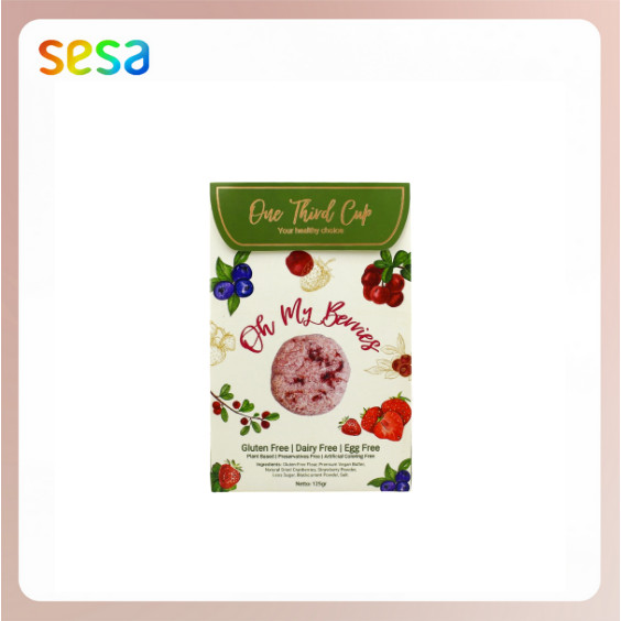

ONE THIRD CUP Oh My Berries 125gr - Gluten Dairy Egg FREE