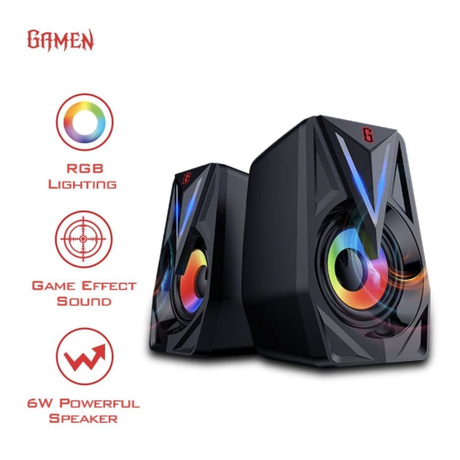 SPEAKER GAMING GAMEN GS1 RGB