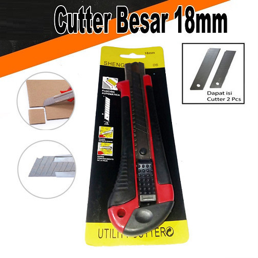 

GG05 Pisau Karter Tajam Carving Knife Cutter 18mm SHENGWEI - MODEL 1