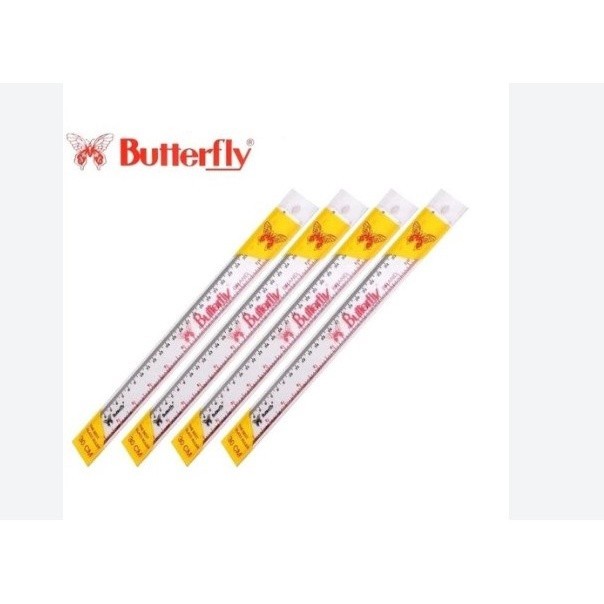 

BH PENGGARIS PLASTIK BUTTERFLY 30 CM ROL MISTAR PLASTIK PENGGARIS MIKA 30CM