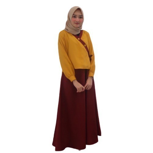 GPP - Hanura Maxi Gamis Remaja | Dress Muslim Modern