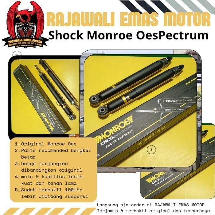 SHOCKBREAKER Shock SUZUKI SX4 / X-OVER BELAKANG ASLI MONROE