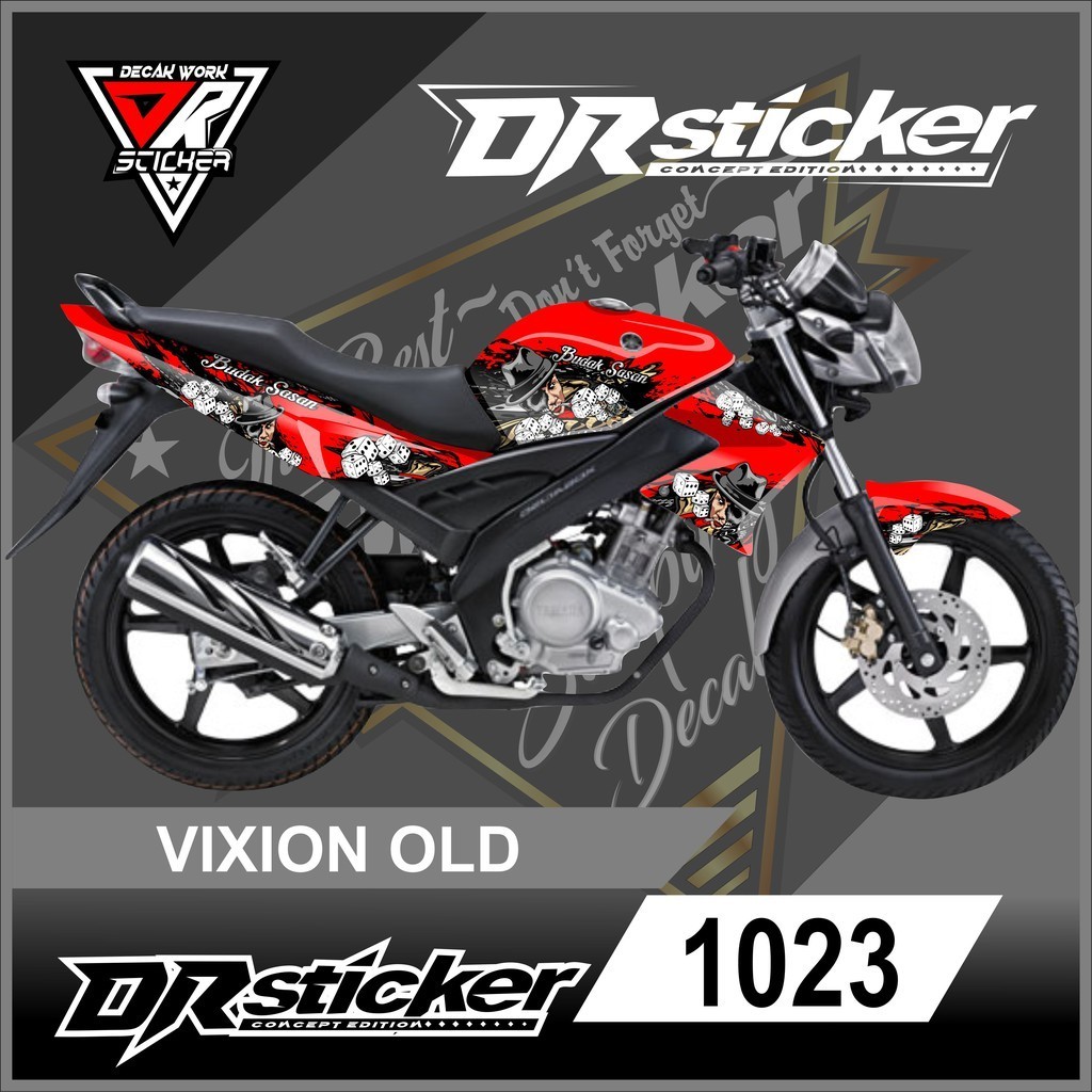 1023 Decal Full Body Vixion Old - Decal Vixion Old Jerink