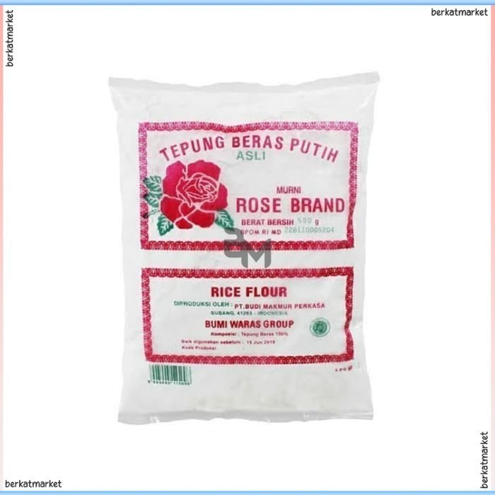 

Tepung Beras Putih Rose Brand 500gr Rice Flour