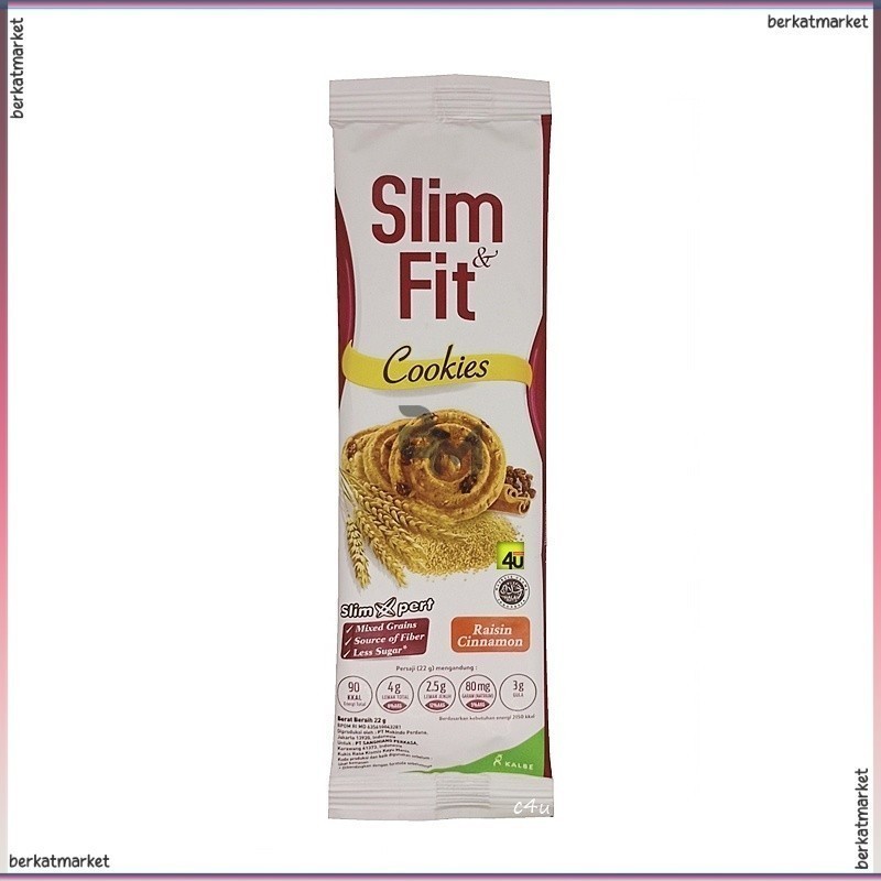 

HEALTHY COOKIES SLIM & FIT GARLIC CHEESE 22G 1 PCS CEMILAN DIET DIET COOKIES