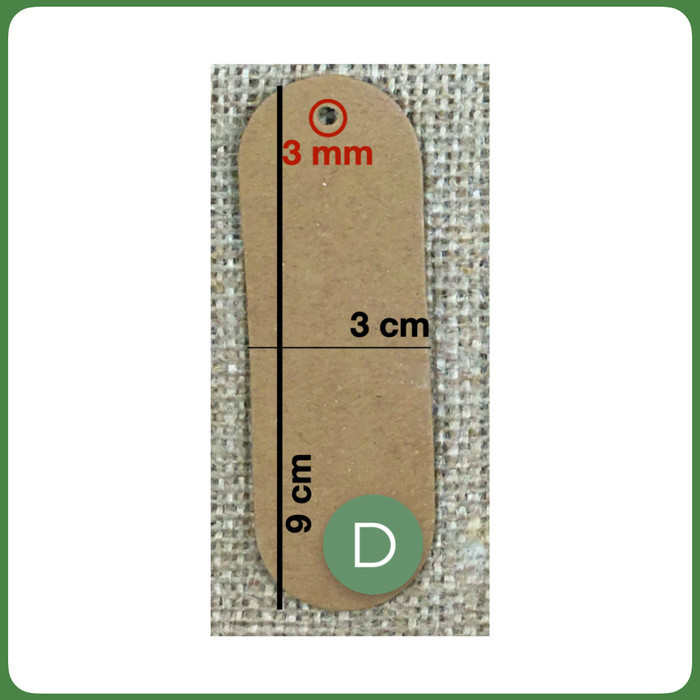 

HANG TAG POLOS LABEL GANTUNG BRAND CARD KRAFT BY TAT TET TOT - H