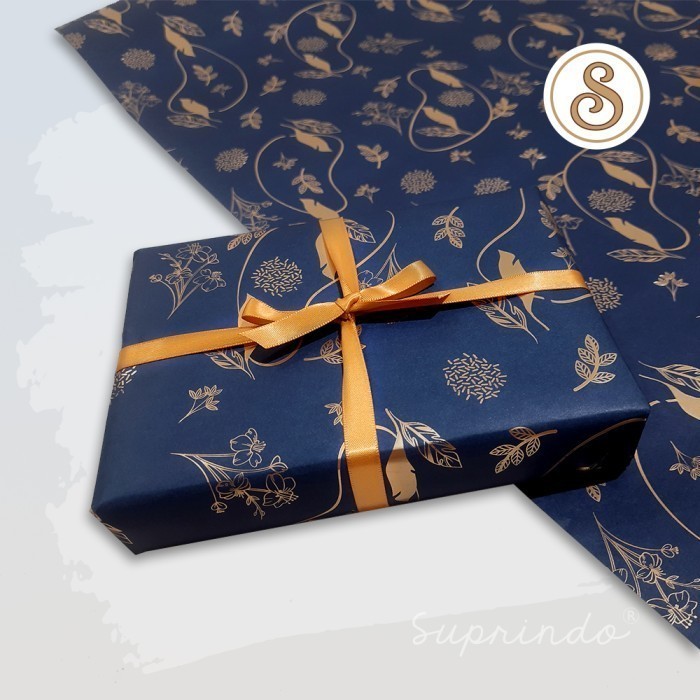 

Kertas Kado Foil Bunga 5lembar - mix