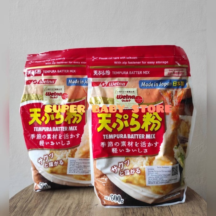 

TERJUAL Tepung Tempura 600gr Jepang Import / Nisshin Seifun Tempurako Original