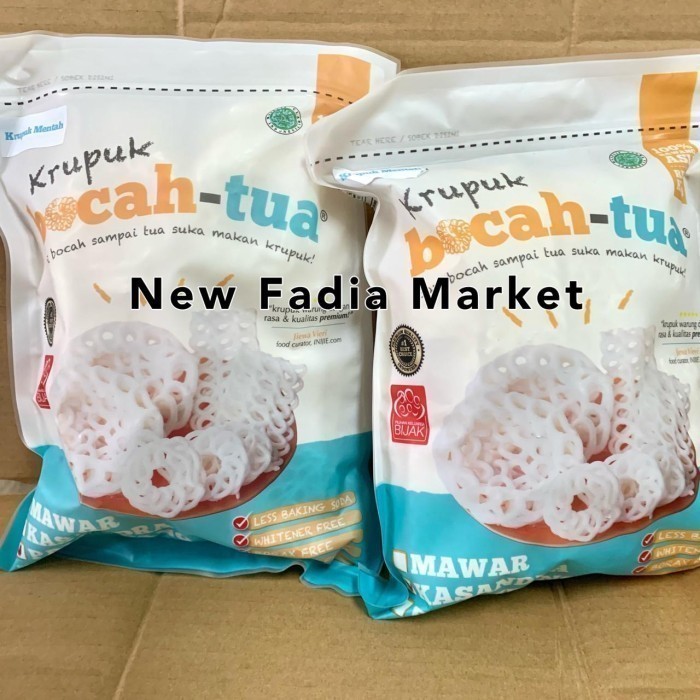 

Krupuk Putih Mentah Bocah Tua 500gr Palembang/Kasandra - Palembang - TTA