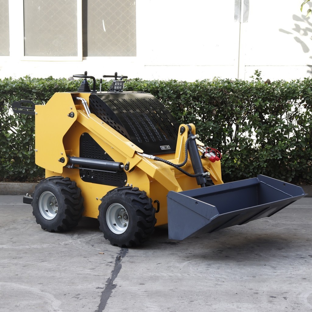 Factory Price Hydraulic Cheap Wheel Loader Mini EPA Engine Skid Steer Loader Attachment Mini Skid St