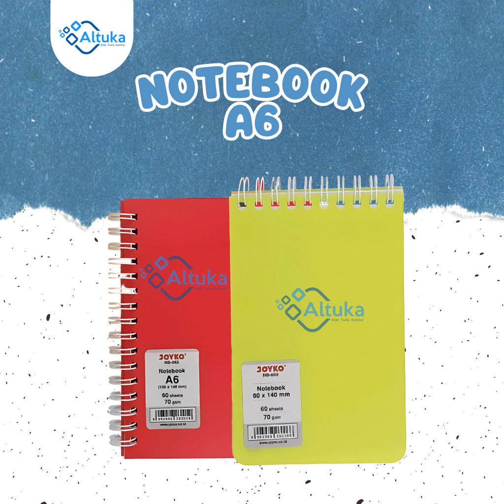 

Note Book / Notes Spiral / Agenda Spiral A6 NB-666 NB-665