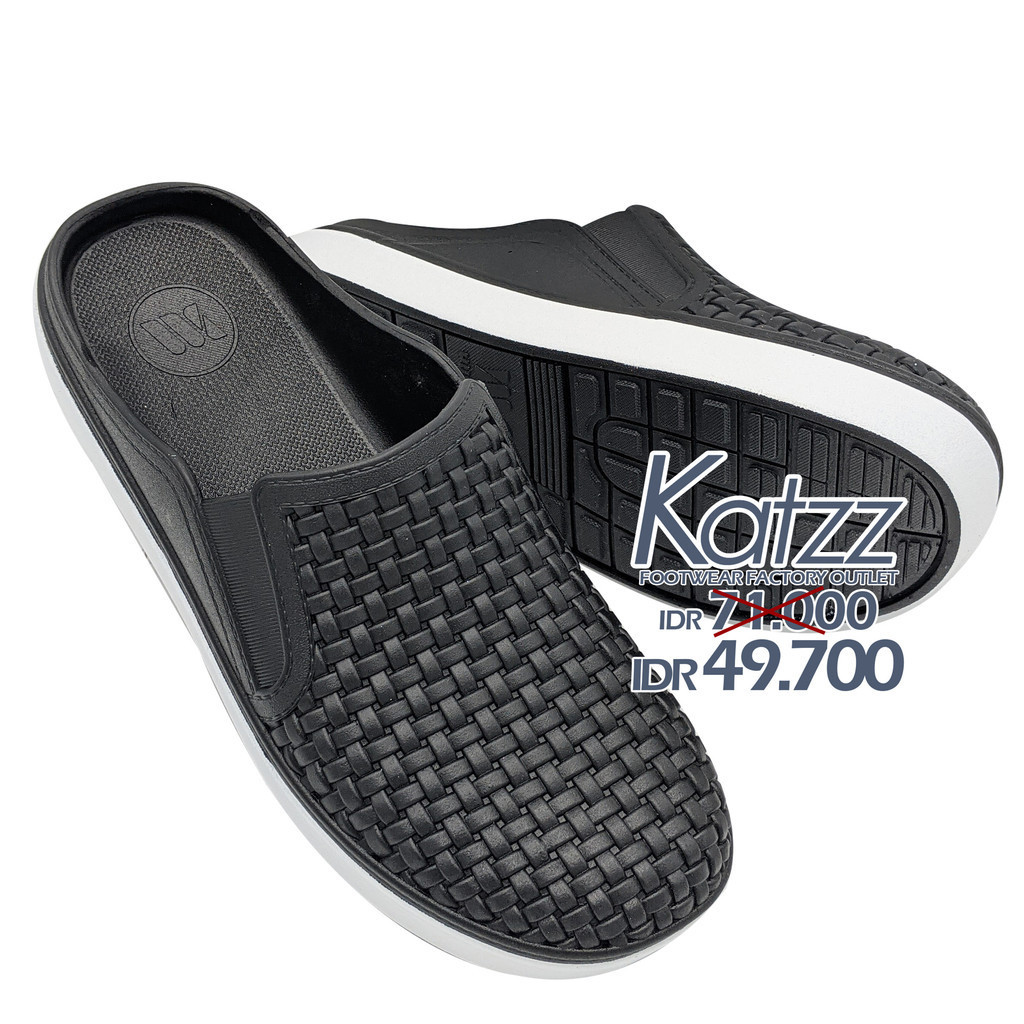 Katzz - Sandal Sepatu Fashionable dan Fungsional Uk 39 - 43 / Sandal Pria Cocok Untuk Acara Formal /