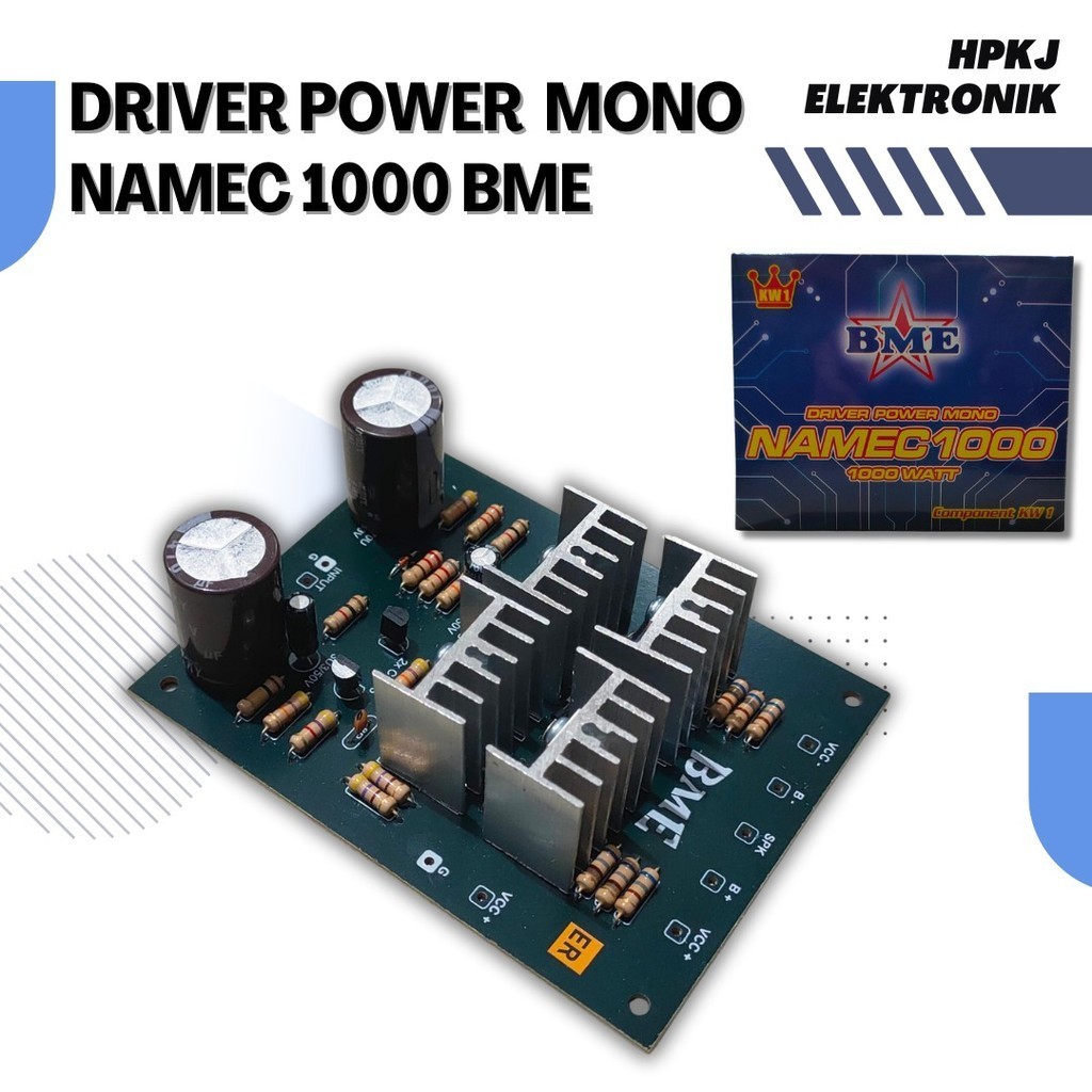 Kit Driver Power Amplifier Namec 1000W Mono by BME