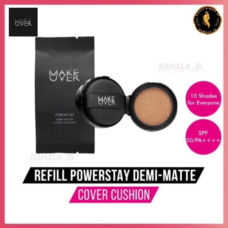 REFILL MAKE OVER POWERSTAY DEMI-MATTE COVER CUSHION