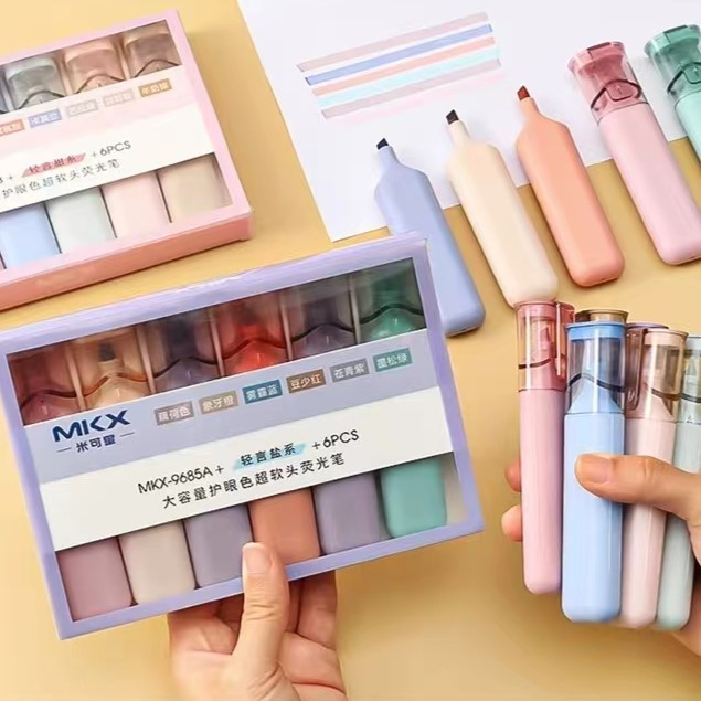 

Pen Highlighter Macaroon 1 Set Isi 6 Warna Pastel Stabillo Highlighter Pastel Marker