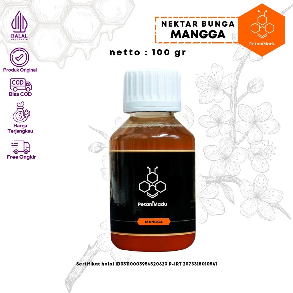 

100 Gr | Madu Asli 100% Mangga Murni Original - Raw Honey