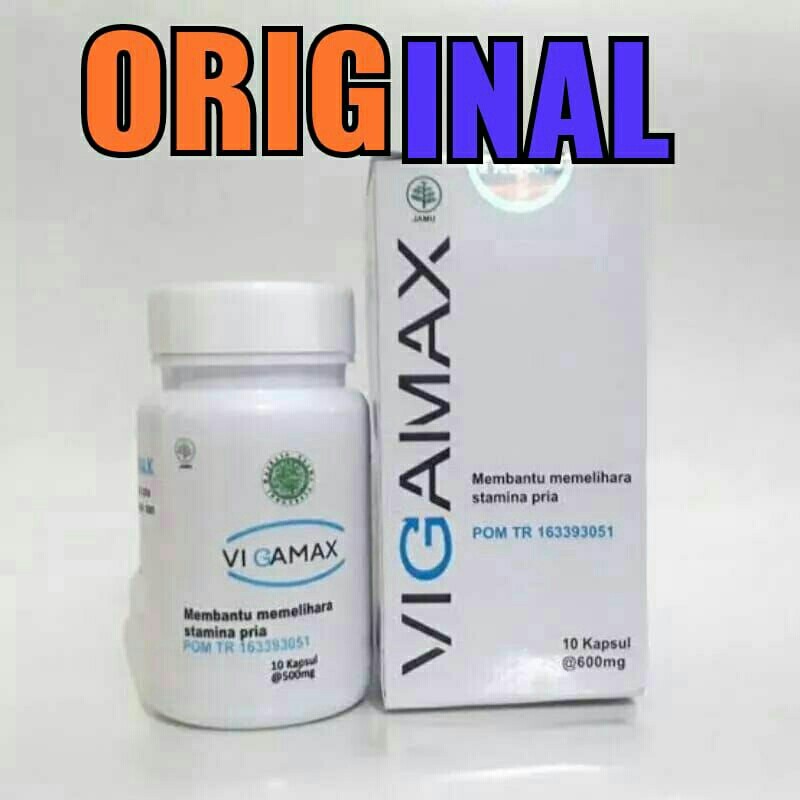 ~original~ Vigamax Obat Stamina Pria Dewasa Herbal