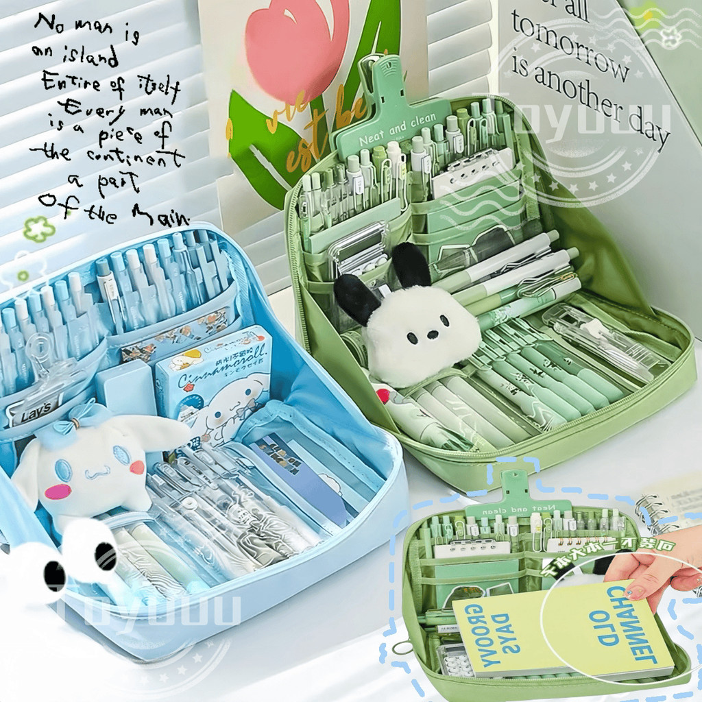 

Pencil Case Tas/Tempat Pensil Berkapasitas Besar / Kotak Alat Tulis Anak Yang Indah /Tempat Pensil Aesthetic/Tas Alat Tulis Multifungsi 12 Lapis Kotak Pensil Transparan Kapasitas Besar Kotak